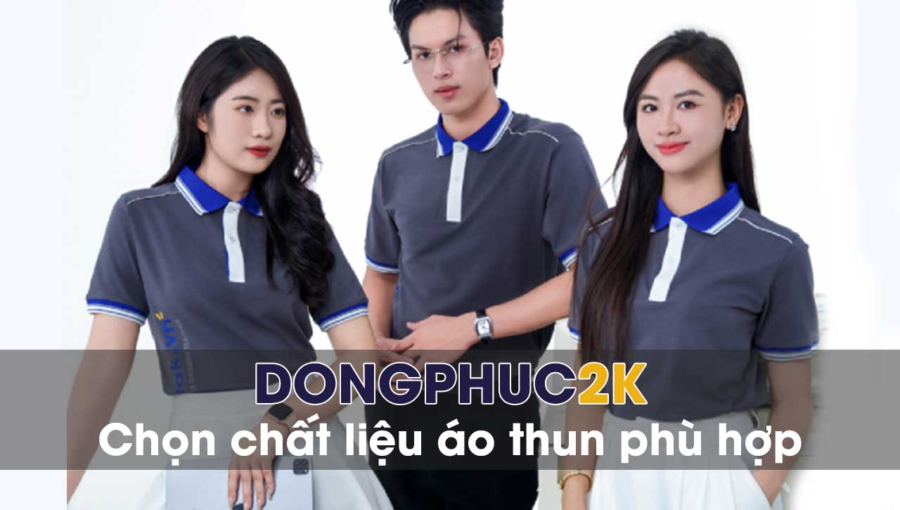 Cách chọn chất liệu áo thun phù hợp cho công ty, sự kiện và nhóm lớp