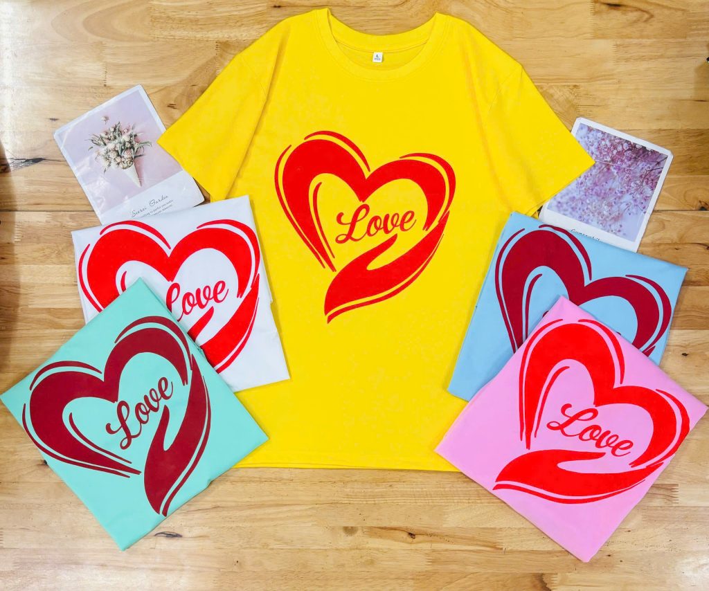 ao thun cotton nhieu mau